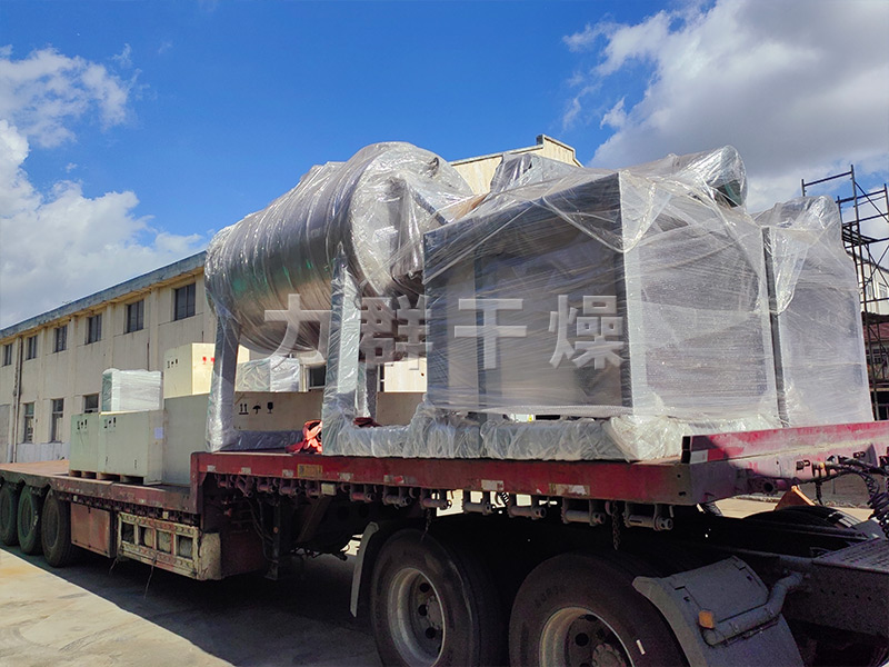 兩臺(tái)ZPG2000型真空耙式干燥機(jī)出口哈薩克斯坦